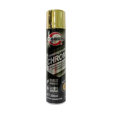 Fast dry low odor rose gold color car aerosol spray paint